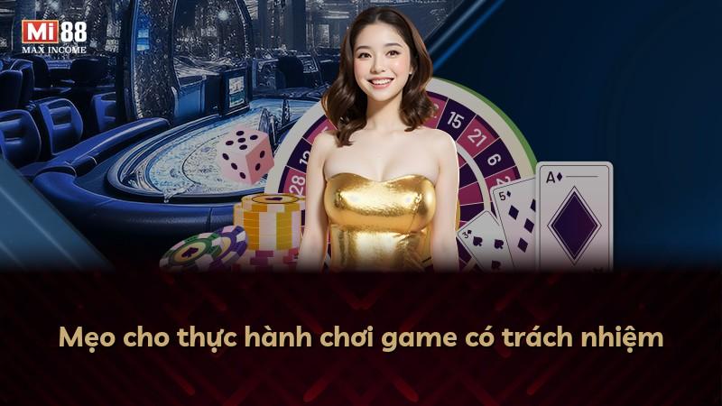 Mẹo cho thực hành chơi game có trách nhiệm