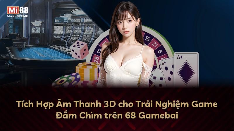 Tích Hợp Âm Thanh 3D cho Trải Nghiệm Game Đắm Chìm trên 68 Gamebai